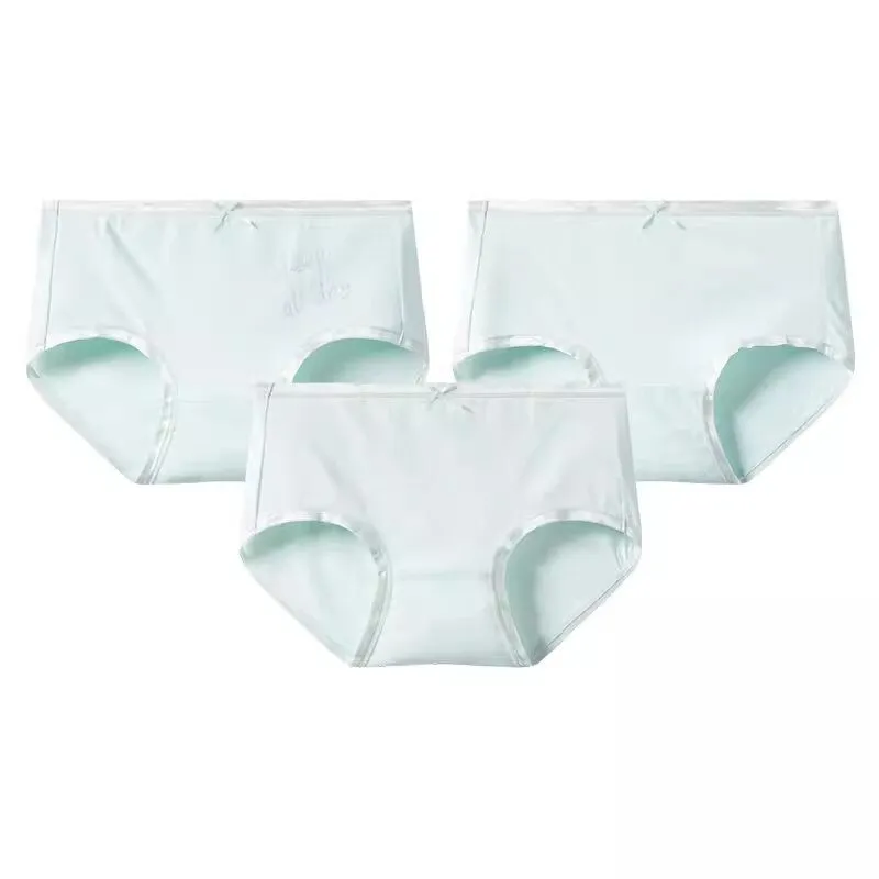 Women's Pure Cotton Printed Mid-Rise Hipster Panties (3pcs Pack)