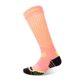 Women's Ride Soft Cycling Pink knee high socks 2-packs