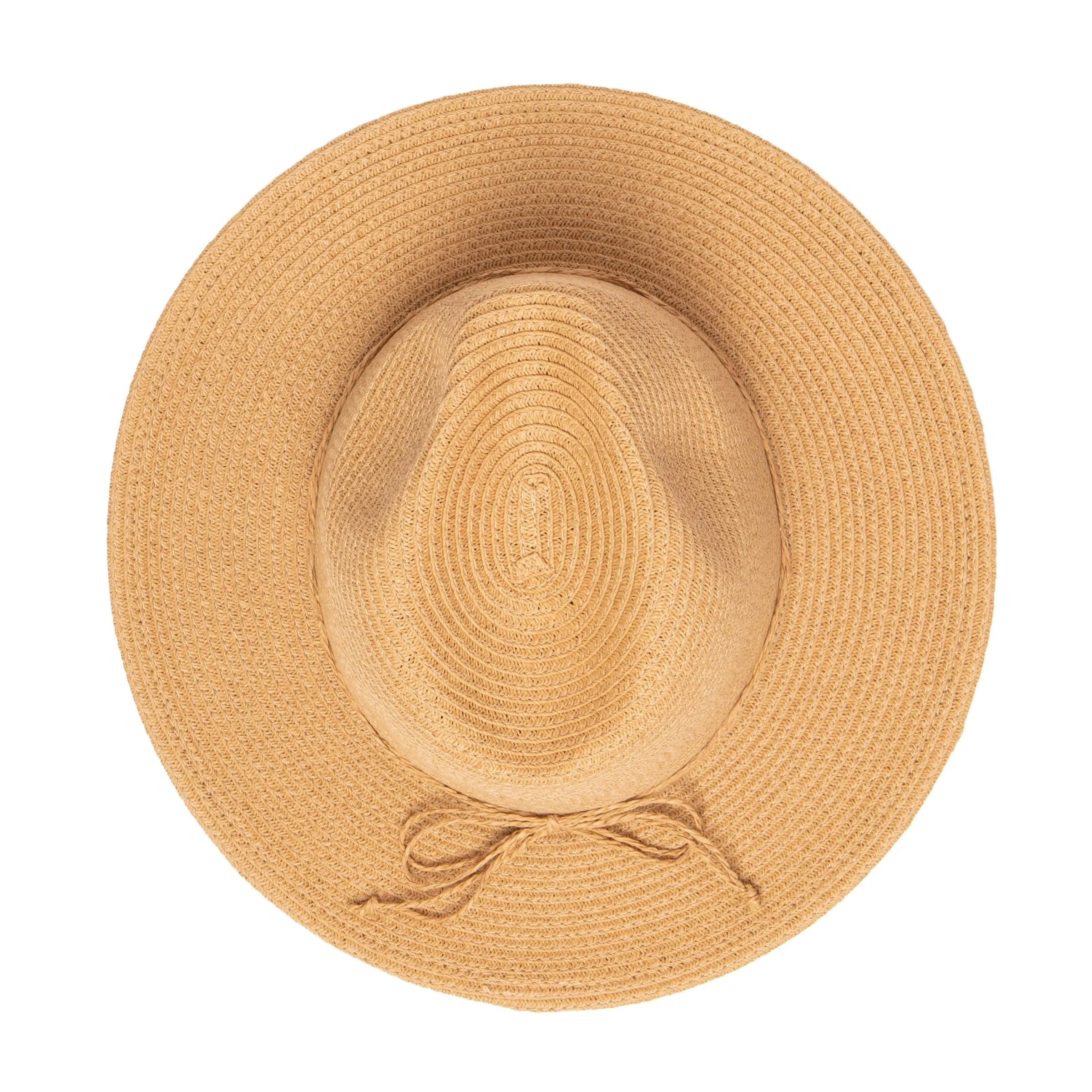 Women's Water Repellent Fedora W/ Tie