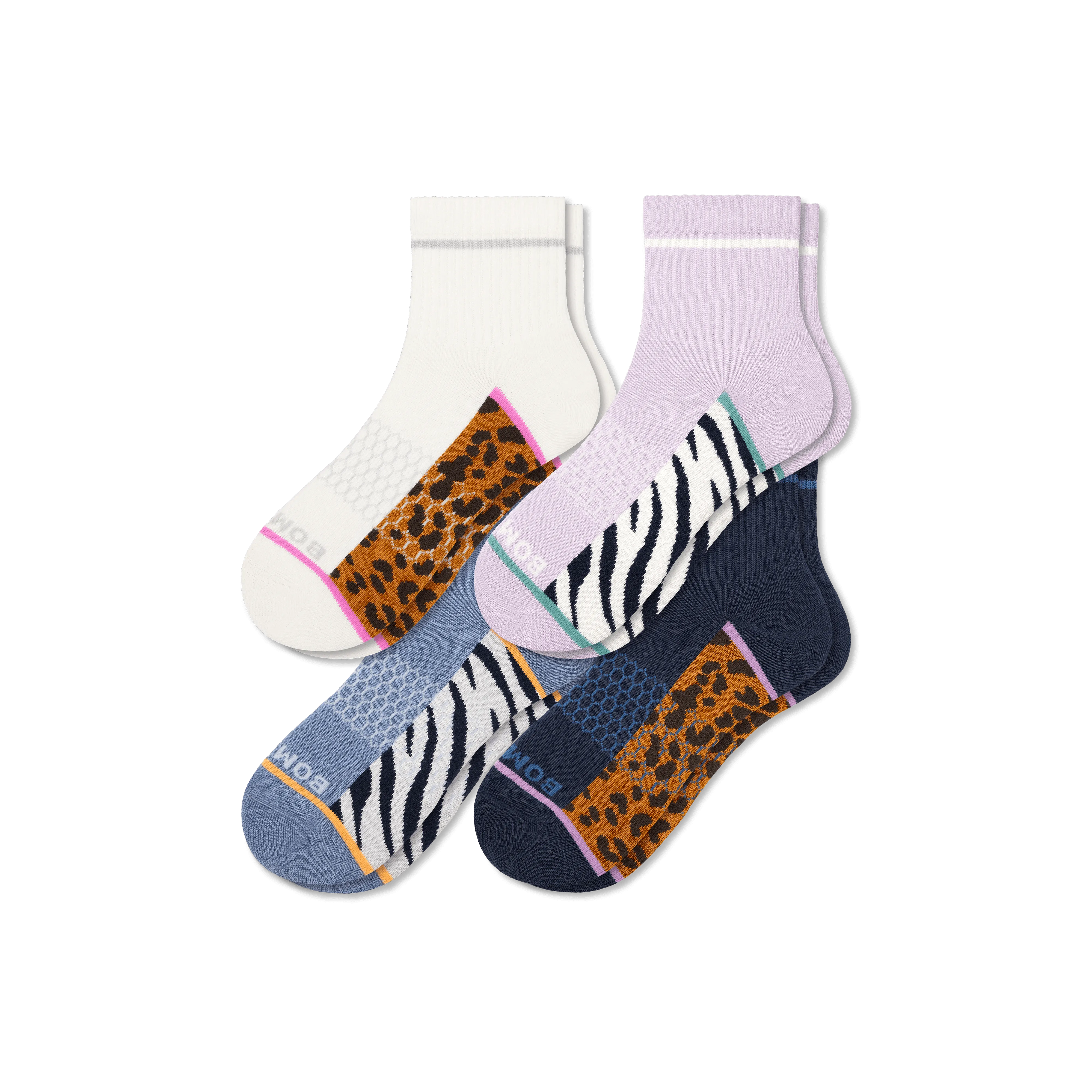 Women's Wild Wear Quarter Sock 4-Pack