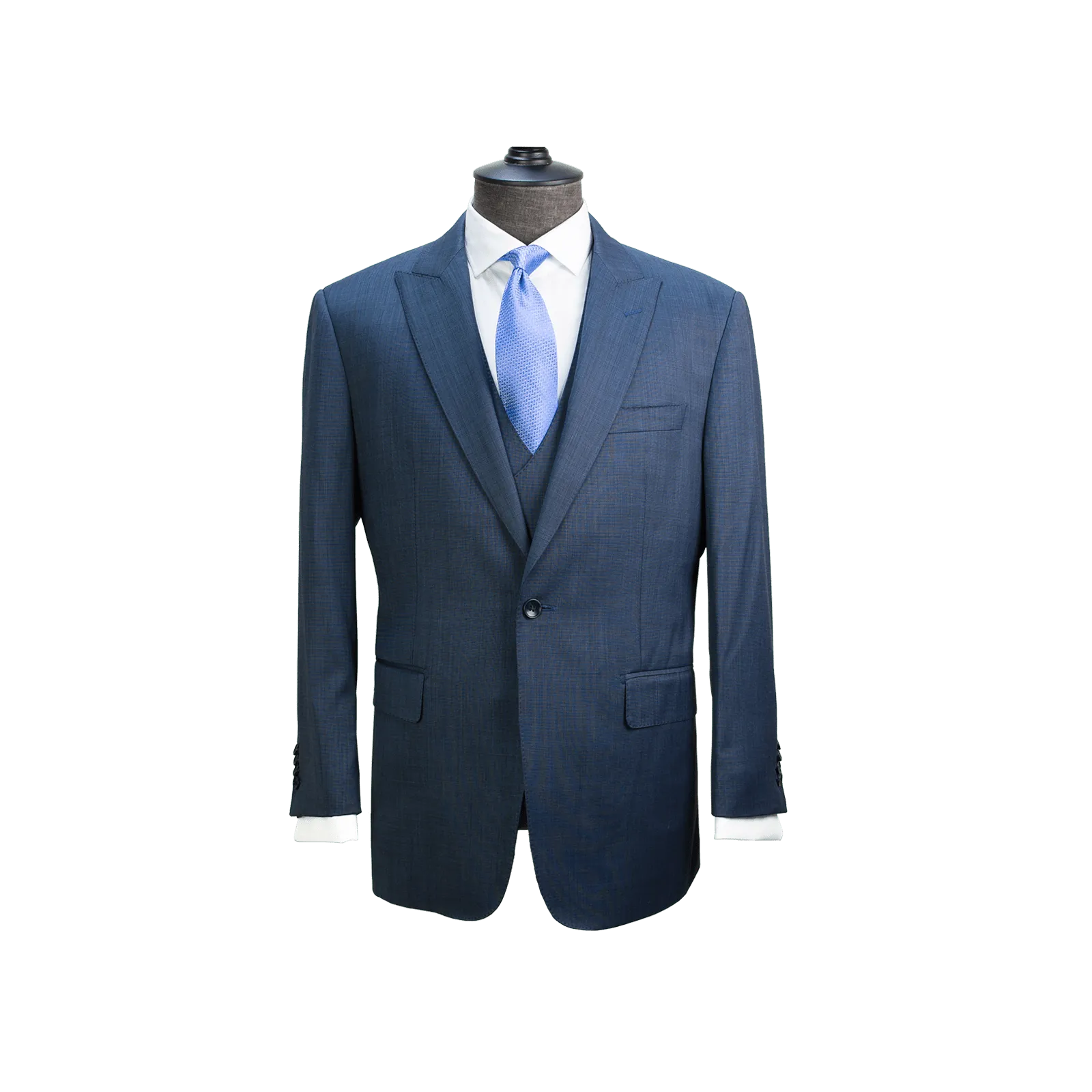 Wool Blend Three Piece Suit