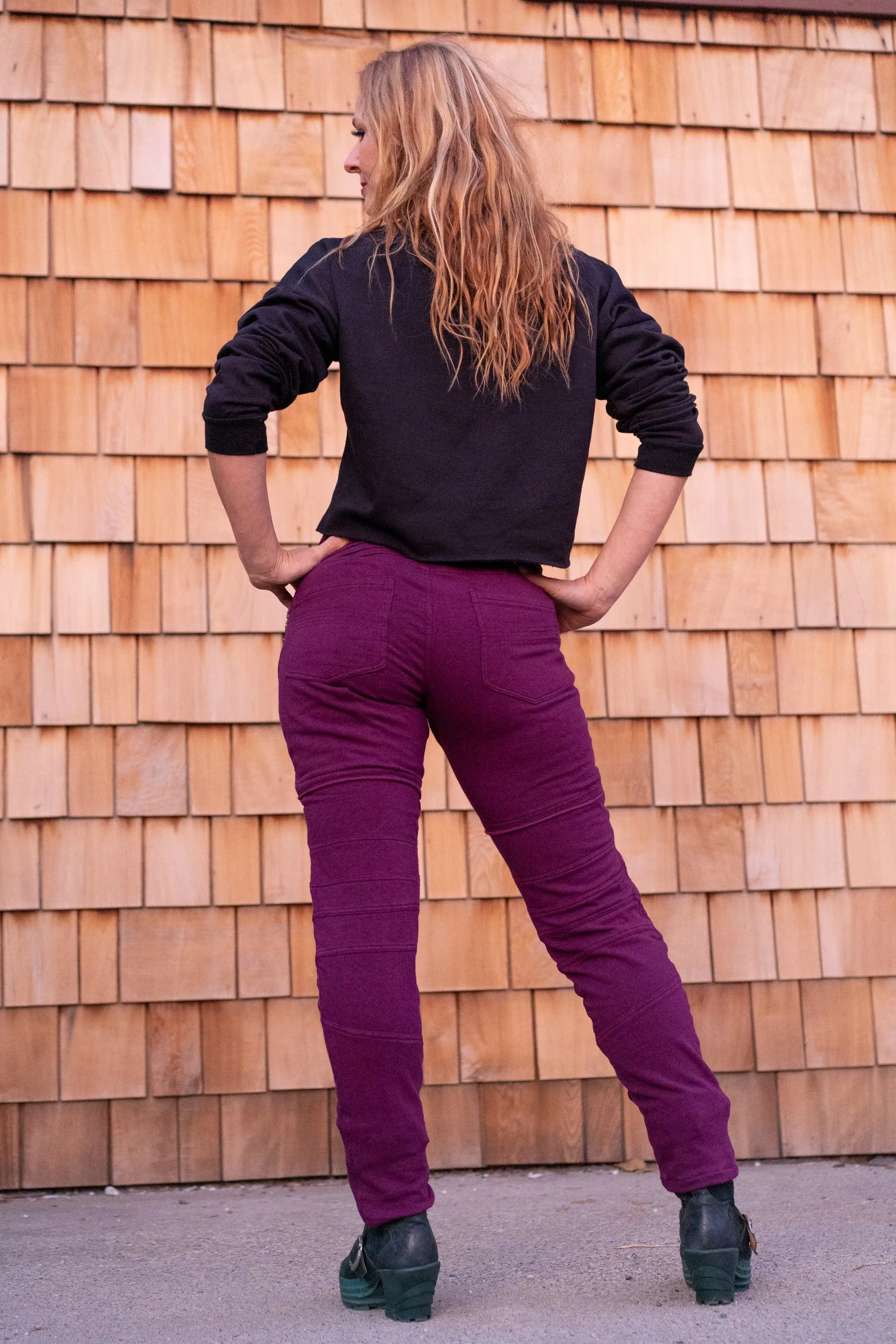 Yoga Sweats - Plum