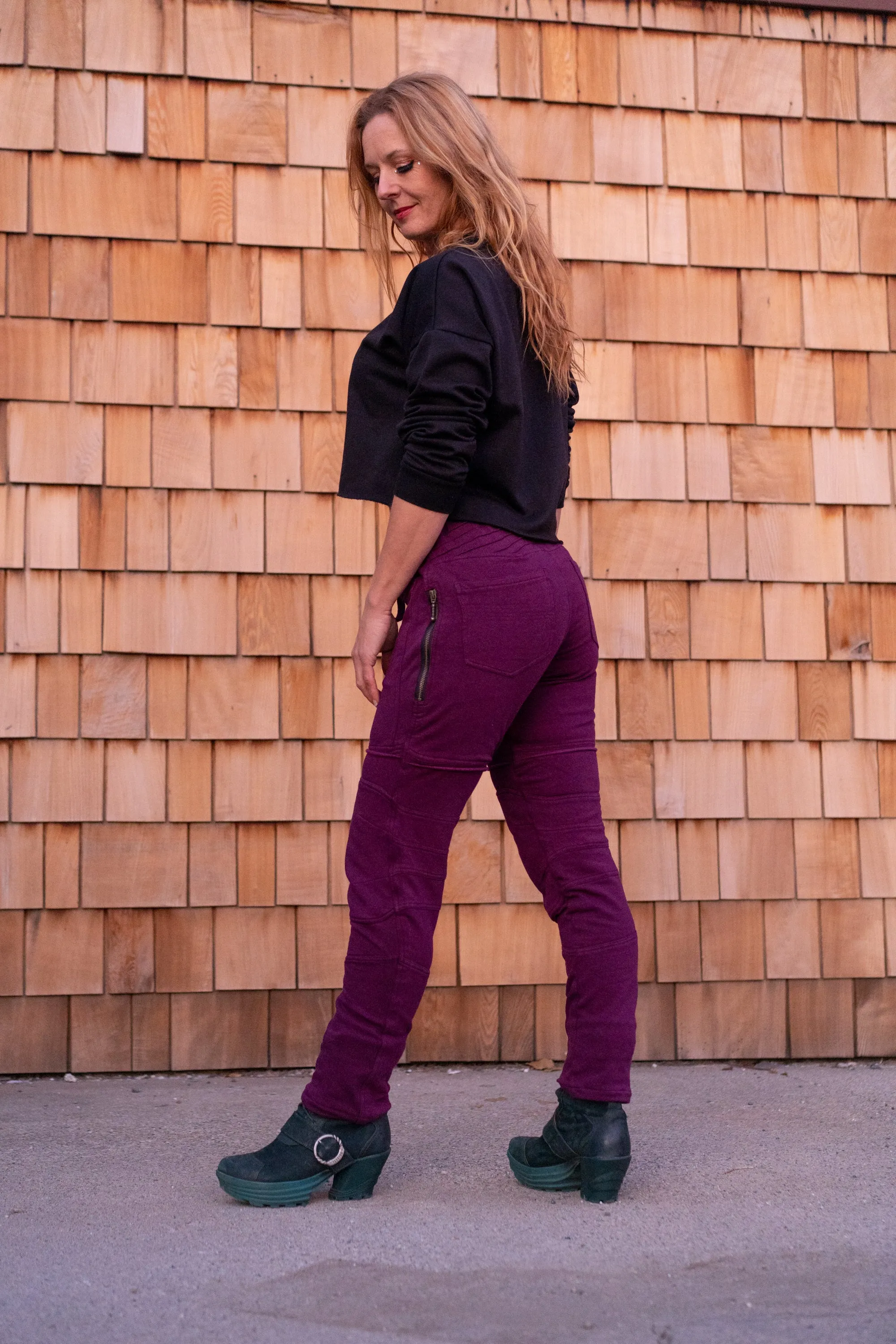 Yoga Sweats - Plum